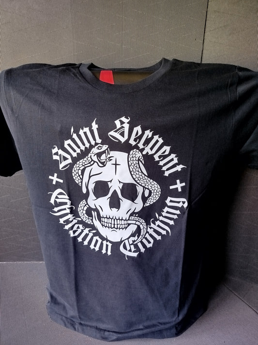 T-shirt "Logo White" Saint Serpent